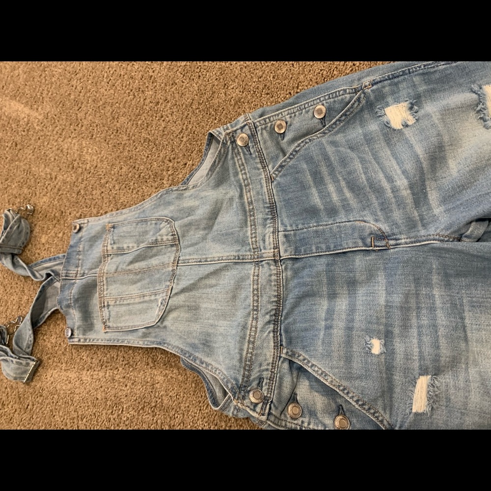American Eagle overalls